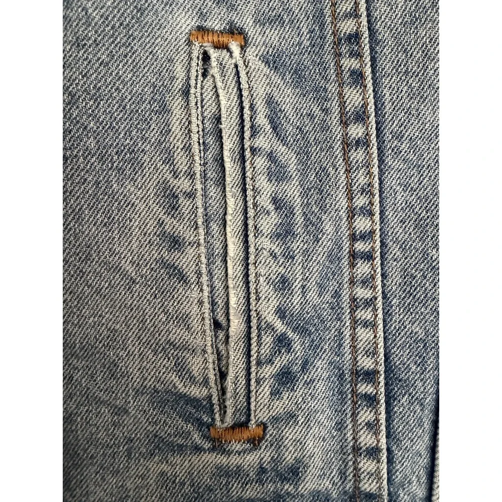 Vintage 90s Levi's 70609 Sherpa Lined Type‎ 3 Trucker Jacket Men's L Made in USA